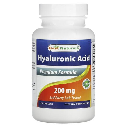 Основное фото товара Гиалуроновая кислота, Hyaluronic Acid 200 mg, 120 таблеток
