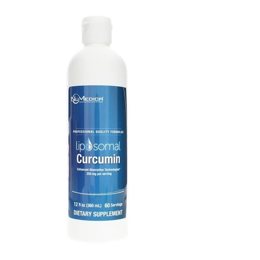 Основное фото товара Liposomal Curcumin Основное фото товара NuMedica, Липосомальный куркумин, Liposomal Curcumin, 360 мл