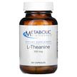 Фото товару L-Theanine 100 mg Фото товару Metabolic Maintenance, L-Theanine 100 mg, L-Теанін, 60 капсул