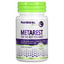 Підтримка сну Sleep MetaRest NutriBiotic 60 капсул Підтримка сну Sleep MetaRest NutriBiotic 60 капсул
