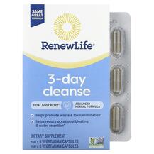 Детокс та очищення 3-Day Cleanse Renew Life 12 капсул