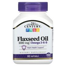 Flaxseed Oil 1000 mg Льняное масло 1000 мг 21st Century Flaxseed Oil 1000 mg Льняное масло 1000 мг 21st Century