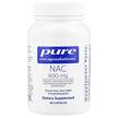 Фото товара NAC 600 mg Фото товара Pure Encapsulations, N-ацетилцистеин, NAC 600 mg, 90 капсул