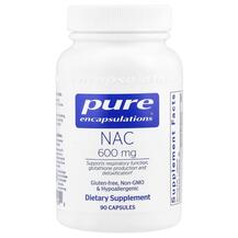 N-ацетилцистеїн NAC 600 mg Pure Encapsulations 90 капсул N-ацетилцистеїн NAC 600 mg Pure Encapsulations 90 капсул