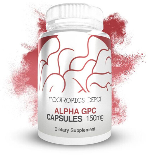 Основне фото товара Alpha GPC Capsules 150 mg, Альфа-гліцерилфосфорілхолін, 180 капсу