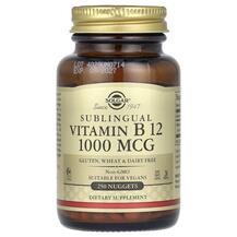 Sublingual Vitamin B12 1000 mcg Витамин B1 Тиамин Solgar