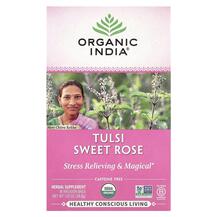Tulsi Sweet Rose Caffeine Free 18 Infusion Bags Кофеин Tulsi Sweet Rose Caffeine Free 18 Infusion Bags Кофеин