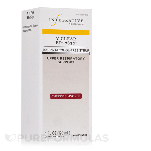 Основне фото товара V Clear EPs 7630 Liquid Cherry Основне фото товара V Clear EPs 7630 Liquid Cherry, Підтримка органів дихання, 120 мл