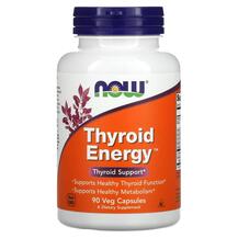 Thyroid Energy Поддержка щитовидной NOW Foods 90 капсул Thyroid Energy Поддержка щитовидной NOW Foods 90 капсул