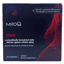 MitoQ Pure 10 mg Пьюр MitoQ 60 капсул MitoQ Pure 10 mg Пьюр MitoQ 60 капсул