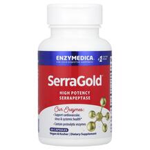 SerraGold Серрапептаза Enzymedica 60 капсул SerraGold Серрапептаза Enzymedica 60 капсул