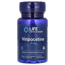 Vinpocetine 10 mg Винпоцетин 10 мг Life Extension Vinpocetine 10 mg Винпоцетин 10 мг Life Extension
