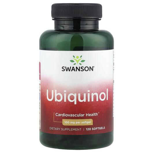 Основное фото товара Swanson, Убихинол, Ubiquinol 100 mg, 120 капсул