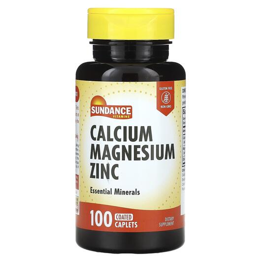 Основне фото товара Calcium Magnesium Zinc Основне фото товара Calcium Magnesium Zinc, Кальцій магній цинк, 100 таблеток