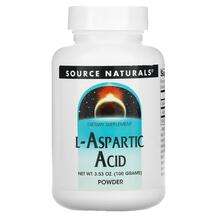 L-Aspartic Acid Powder L-Аспартат Source Naturals 100 г L-Aspartic Acid Powder L-Аспартат Source Naturals 100 г