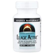 Ellagic Active 300 mg Малина Source Naturals 60 таблеток Ellagic Active 300 mg Малина Source Naturals 60 таблеток