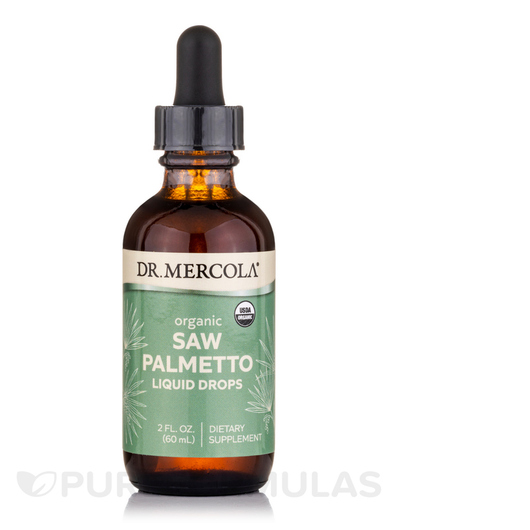 Основное фото товара Dr. Mercola, Со Пальметто, Organic Saw Palmetto Liquid Drops, 60 