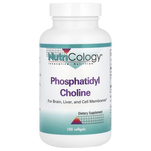 Основне фото товара Nutricology, Phosphatidyl Choline, Фосфатидилхолін, 100 капсул