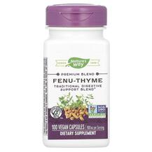 Fenu-Thyme 450 mg Пажитник Nature's Way 100 капсул