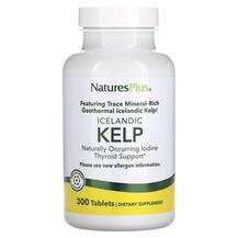 Келп Водорості Kelp Natures Plus 300 таблеток Келп Водорості Kelp Natures Plus 300 таблеток