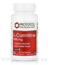 L-Carnitine 500 mg L-Карнитин Protocol for Life Balance
