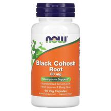 Black Cohosh Root Черный Кохош 80 мг NOW Foods 90 капсул Black Cohosh Root Черный Кохош 80 мг NOW Foods 90 капсул