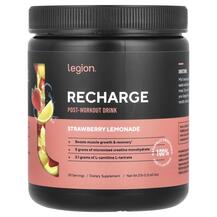 Recharge Post-Workout Drink Strawberry Lemonade Legion Recharge Post-Workout Drink Strawberry Lemonade Legion