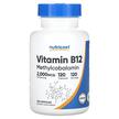 Фото товару Vitamin B12 2000 mcg Фото товару Nutricost, Vitamin B12 2000 mcg, Вітамін B1 Тіамін, 120 капсул