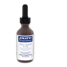 Цинк Рідкий Zinc Liquid 15 mg Pure Encapsulations 120 мл