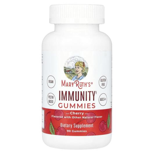 Основне фото товара MaryRuth's, Immunity Gummies Cherry, Підтримка імунітету, 90
