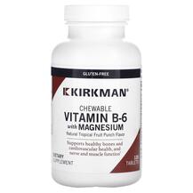 Chewable Vitamin B6 with Magnesium Магний B6 Kirkman