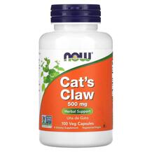 Cat's Claw 500 mg Кошачий коготь 500 мг NOW Foods