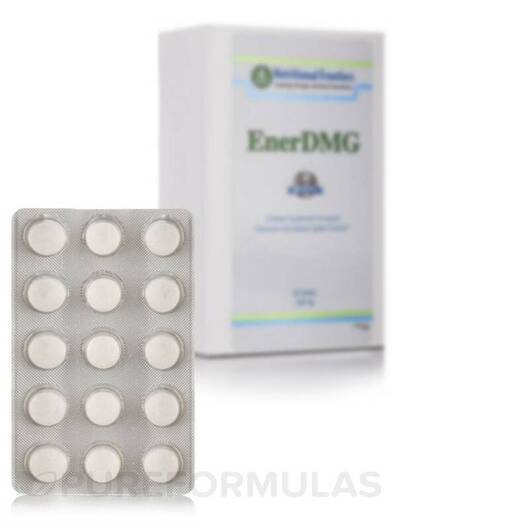 Основне фото товара EnerDMG 500 mg Основне фото товара Nutritional Frontiers, EnerDMG 500 mg, Диметилгліцин ДМГ, 60 табл