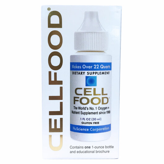 Основне фото товара Cellfood, Oxygen, Стабілізований кисень, 30 мл