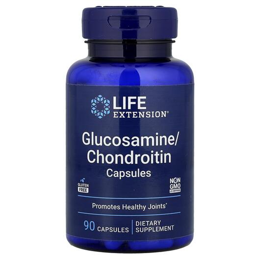 Основне фото товара Glucosamine Chondroitin Capsules Основне фото товара Glucosamine Chondroitin, Глюкозамін Хондроітин, 100 капсул
