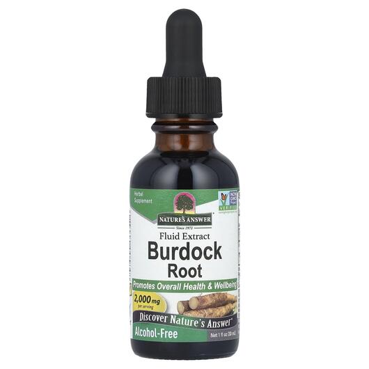Основное фото товара Nature's Answer, Экстракт Лопуха 2000 мг, Burdock 2000 mg, 3