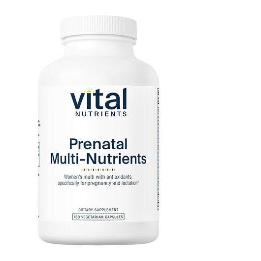 Основное фото товара PreNatal Multi-Nutrients Основное фото товара Витамины для беременных, PreNatal Multi-Nutrients, 180 капсул