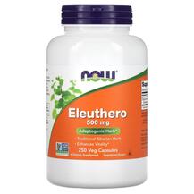 Eleuthero 500 mg Элеутеро NOW Foods 250 капсул Eleuthero 500 mg Элеутеро NOW Foods 250 капсул