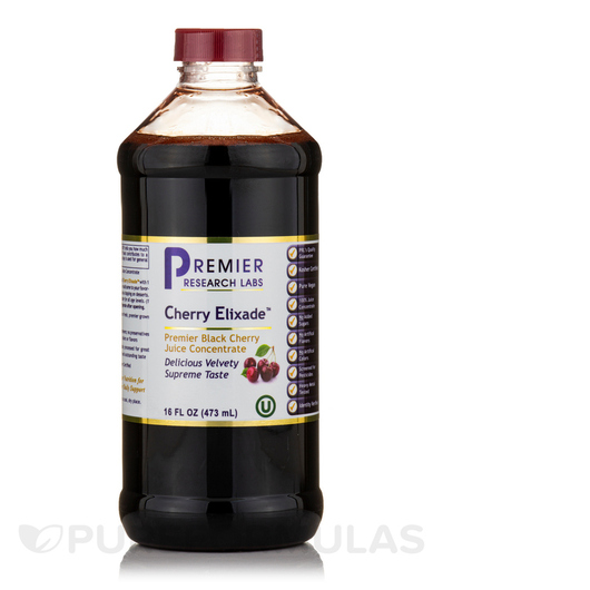 Основне фото товара Cherry Elixade Основне фото товара Premier Research Labs, Cherry Elixade, Екстракт вишні, 473 мл