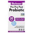 Фото товару Pre Pro Post Probiotic Фото товару Bluebonnet Nutrition, Pre Pro Post Probiotic, Пробіотики, 30 капс