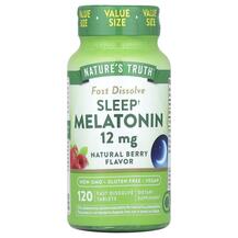 Мелатонін 12 мг Fast Dissolve Melatonin 12 mg Nature's