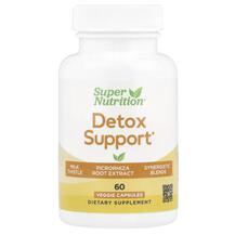 Detox Support Детокс и очистка Super Nutrition 60 капсул