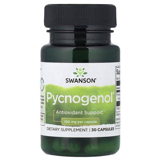 Основное фото товара Swanson, Пикногенол, Pycnogenol 100 mg, 30 капсул