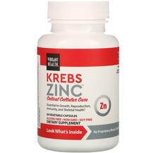 Кребс Цинк для жінок Krebs Zinc Vibrant Health 60 капсул Кребс Цинк для жінок Krebs Zinc Vibrant Health 60 капсул