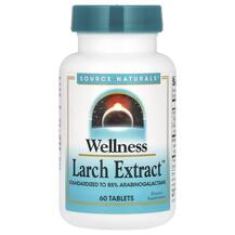 Модрина Wellness Larch Extract Source Naturals 60 таблеток