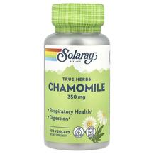 Chamomile 350 mg Ромашка 350 мг Solaray 100 капсул