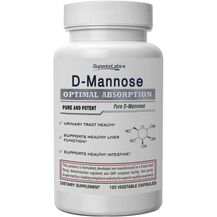 D-Mannose 500 mg Д-манноза Superior Labs 120 капсул D-Mannose 500 mg Д-манноза Superior Labs 120 капсул