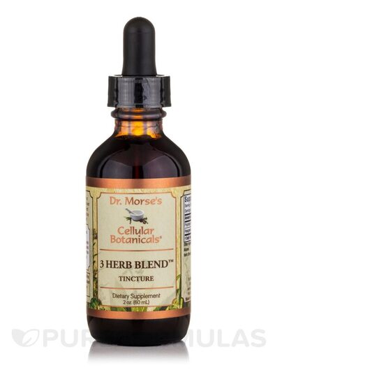 Основное фото товара 3 Herb Blend Tincture Основное фото товара Doctor Morse's, Травяные добавки, 3 Herb Blend Tincture, 60
