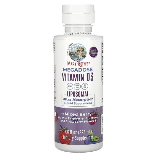 Основне фото товара Megadose Vitamin D3 Liposomal Mixed Berry 4000 IU Основне фото товара Megadose Vitamin D3 Liposomal Mixed Berry 4000 IU, Вітамін D3, 22