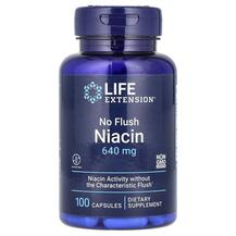 No Flush Niacin 640 mg Ниацин 640 мг Life Extension